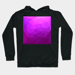 Byzantine Purple Abstract Low Polygon Background Hoodie